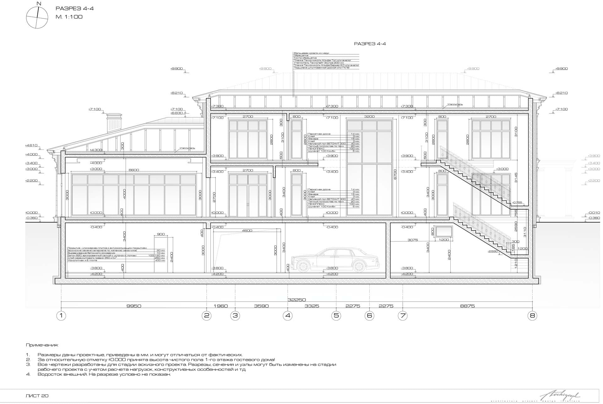 Parkville villa e - section 4-4