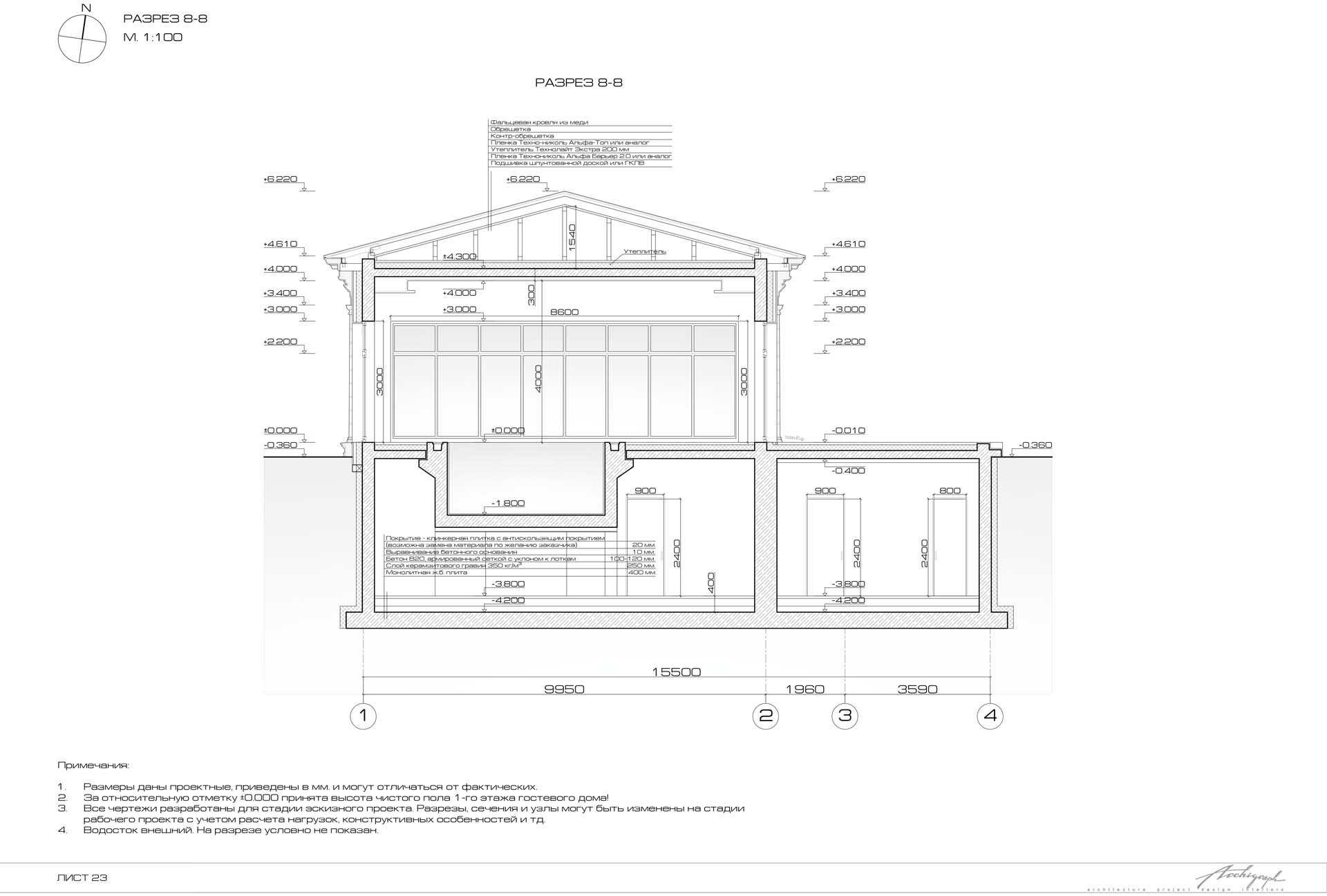 Parkville villa e - section 8-8